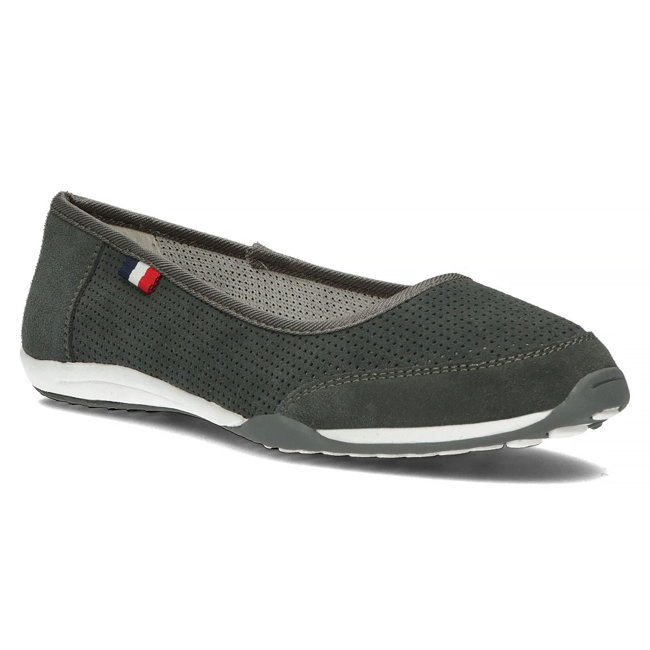 Leather shoes Filippo DP143/23 GR grey