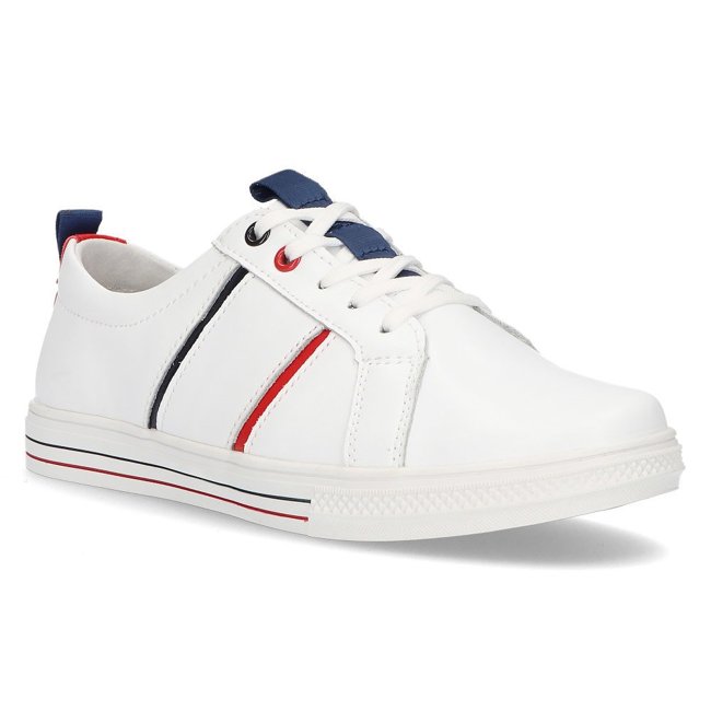 Leather shoes Filippo DP2045/21 WH white