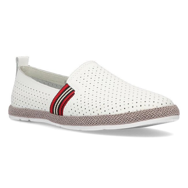 Leather shoes Filippo DP2309/21 WH white