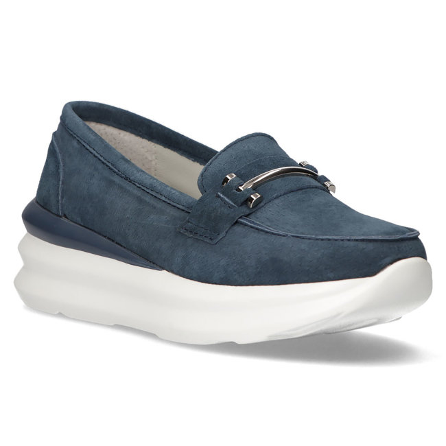 Leather shoes Filippo DP3504/22 NV navy