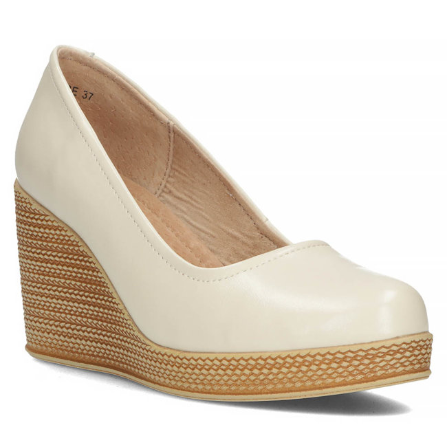 Leather shoes Filippo DP3521/22 BE beige