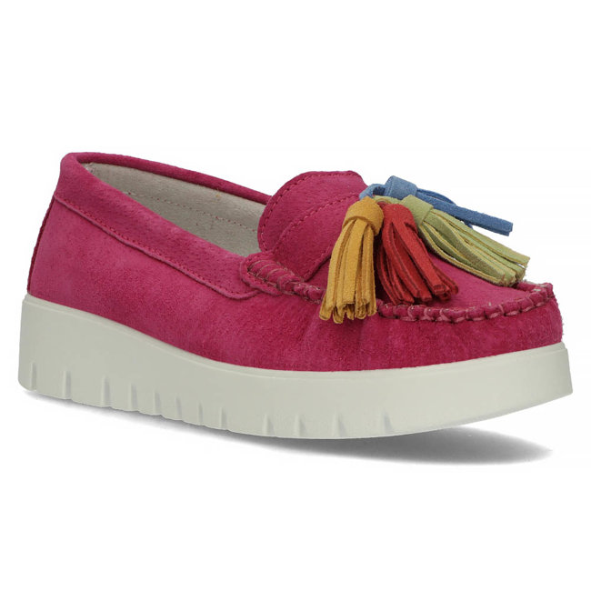 Leather shoes Filippo DP3535/22 FH pink