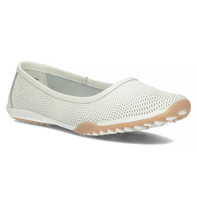 Leather shoes Filippo DP3681/23 WH white