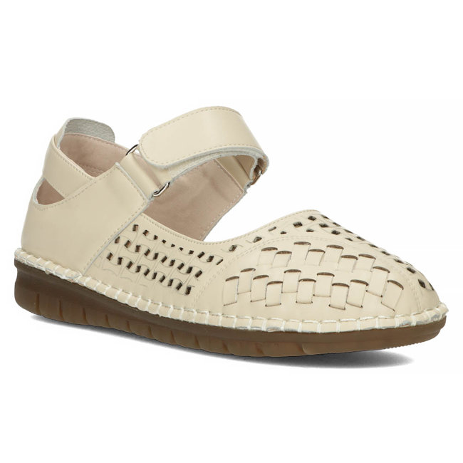 Leather shoes Filippo DP4540/23 BE beige