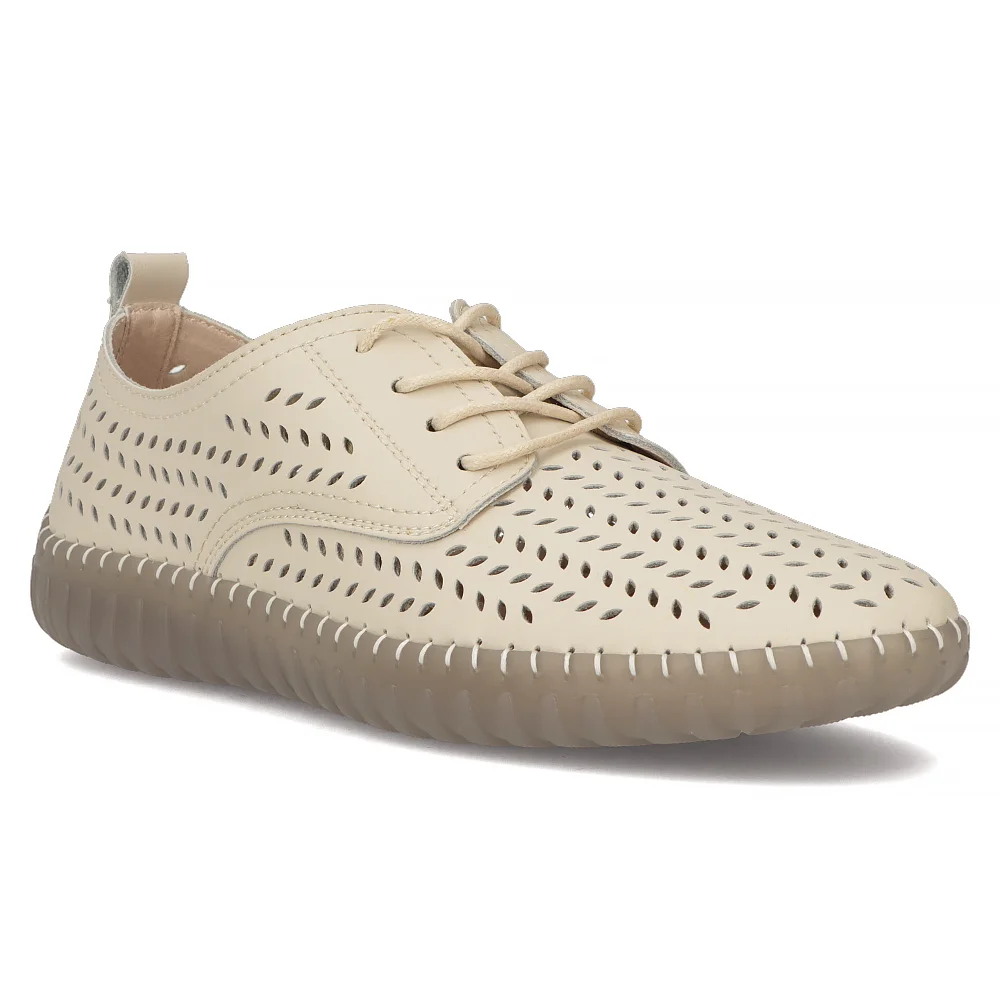 Leather shoes Filippo DP6064/24 BE beige