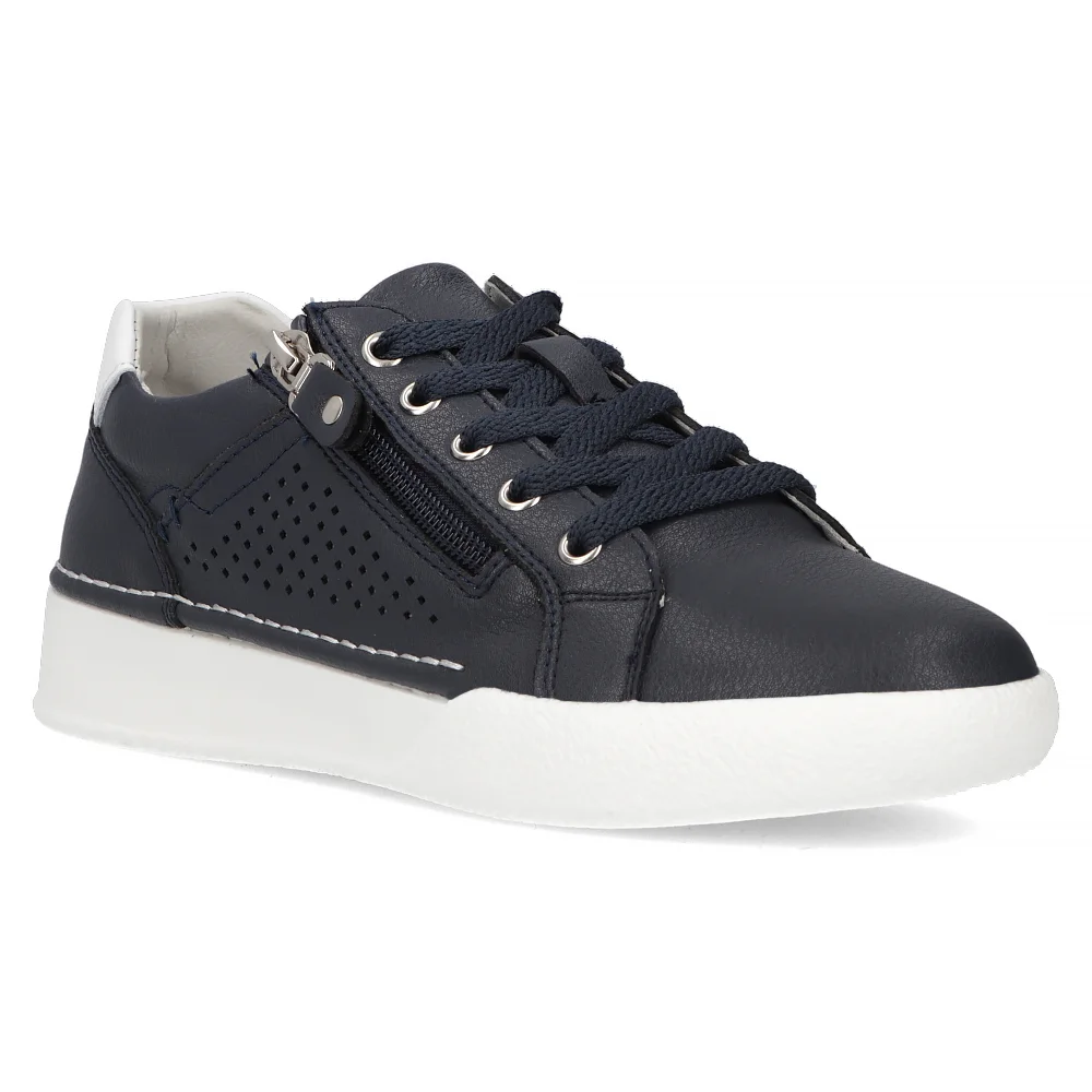 Leather shoes Filippo DP6080/24 NV navy