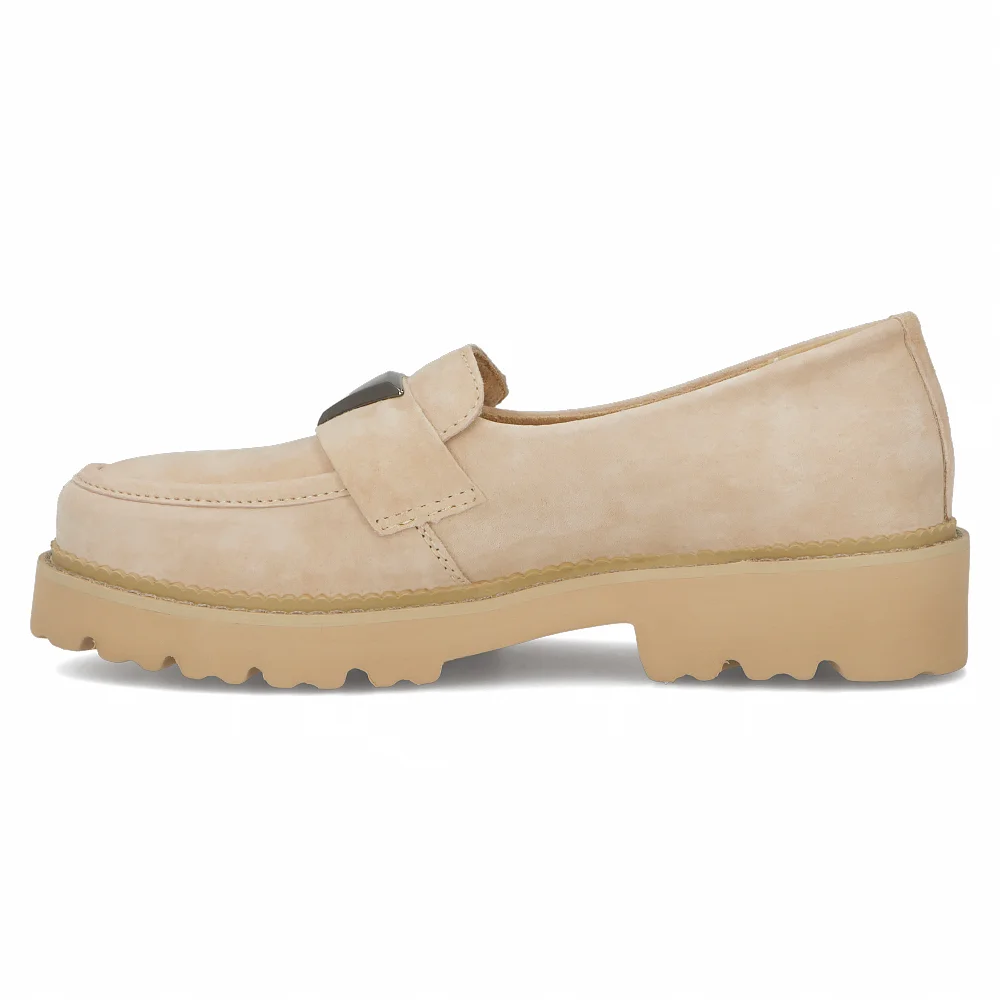 Leather shoes Filippo DP6166/24 BE beige