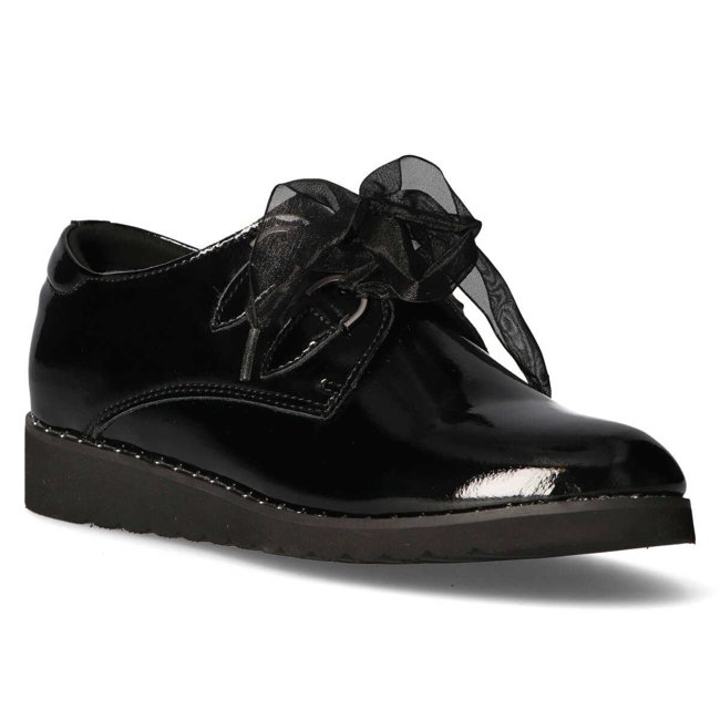 Leather shoes Filippo DP947/20 BK black