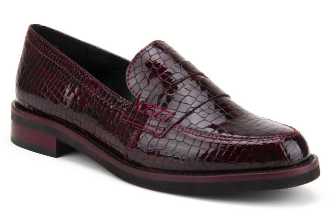 Loafers CheBello 2390-146-000-PSK-S60 Burgundy