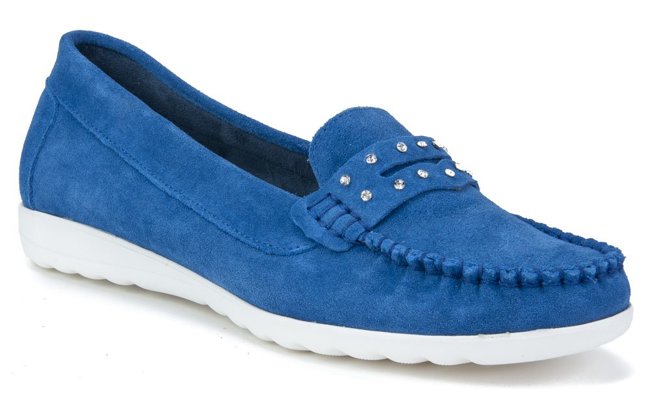 Loafers Filippo 10092 W. Blue