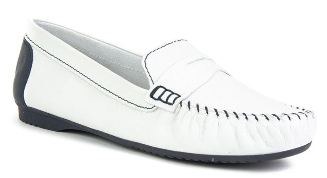 Loafers Marco Tozzi 2-24225-2 184 White Navy