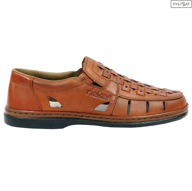 Loafers RIEKER 12389-24 brown 8023474