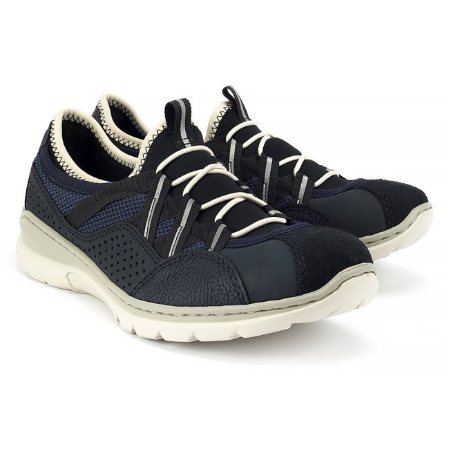 Shoes Rieker L3256-14 Blue Combination
