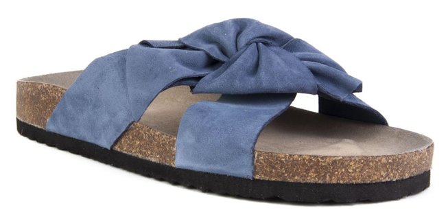 Slippers Caprice 9-27401-22 849 Jeans suede