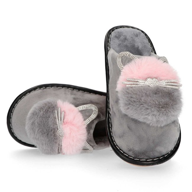Slippers Filippo Grey Cats