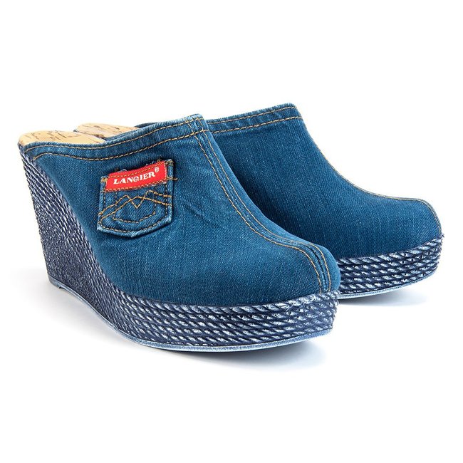 Slippers Lanqier 40C232 Jeans