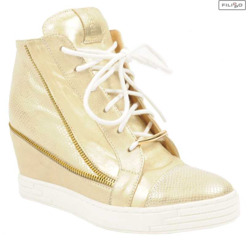 Sneakers CLAUDIO ROSETTI 857 beige/gold 8022704