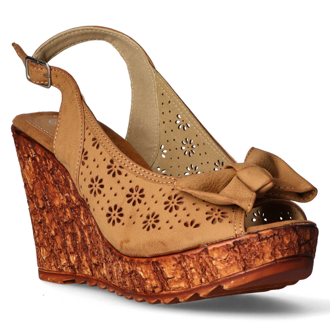 Women's sandals Weide TZ-3 Camel