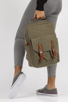 Backpack Ines Delaure 1682683 khaki