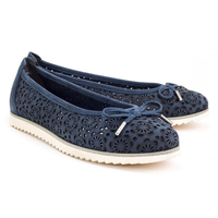 Ballerina Marco Tozzi 2-22115-20 892 Navy Antic