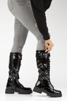 Filippo HX-006 Lace-up Boots Black