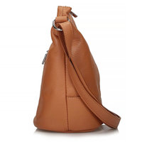 Handbag Toscanio Leather Messenger Bag 16176 camel