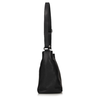 Handbag Toscanio Leather Messenger Bag 211 black