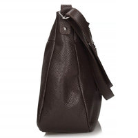 Handbag Toscanio Leather Messenger Bag B63 brown