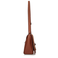 Handbag Toscanio Leather Messenger Bag C108 red