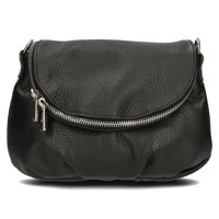 Handbag Toscanio Leather Messenger Bag C263 black