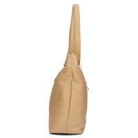 Handbag Toscanio Shopper Leather C60 beige