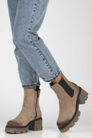 Leather Filippo ankle boots 60375 taupe