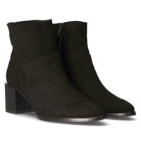 Leather ankle boots Filippo 1605 black suede