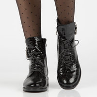 Leather boots Filippo 543 black
