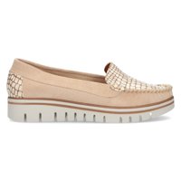 Leather loafers Filippo 10118 beige