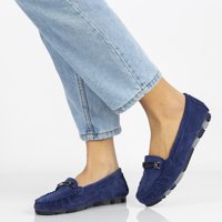 Leather loafers Filippo DP1202/21 BL blue