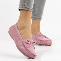 Leather loafers Filippo DP1204/21 PI pink