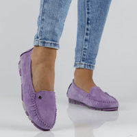 Leather loafers Filippo DP2037/22 VI violet