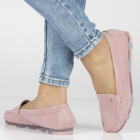 Leather loafers Filippo DP2037/23 PI pink