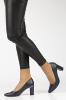 Leather pumps Filippo 2063 Navy
