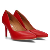 Leather pumps Filippo 2106 red