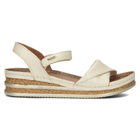 Leather sandals Filippo 50096 beige