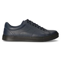 Leather shoes Filippo 2019 navy blue