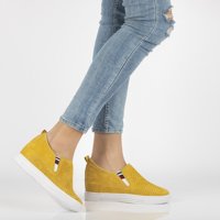 Leather shoes Filippo DP1356/21 YL yellow