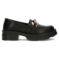 Leather shoes Filippo DP3221/22 BK black