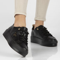 Leather shoes Filippo DP3533/23 BK black