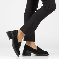 Leather shoes Filippo DP4145/22 BK black