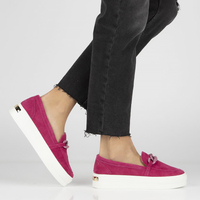 Leather shoes Filippo DP4484/23 FH pink