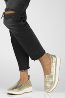 Leather shoes Filippo DP4555/23 GO gold