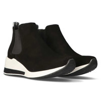 Leather sneakers Filippo K-833 Kaja black